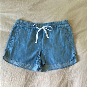 LOFT Outlet Blue Women's Pull-On Running Short Size Small